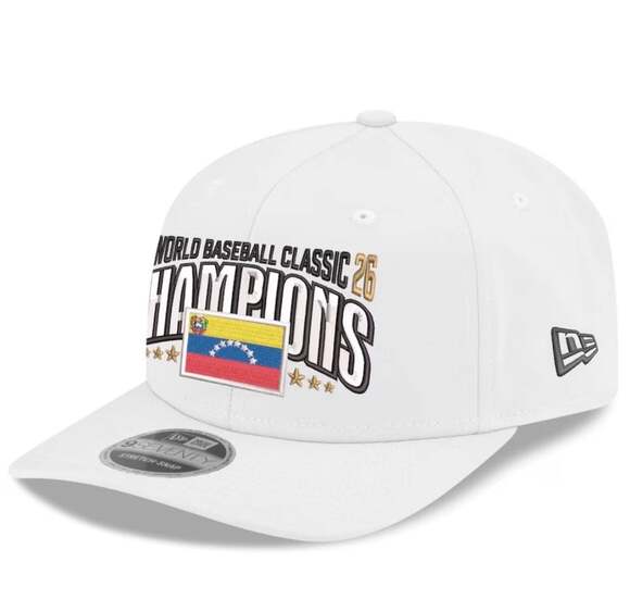 New Era Other - New Era White 2026 World Baseball Classic Champions Venezuela 9SEVENTY Stretch-S
